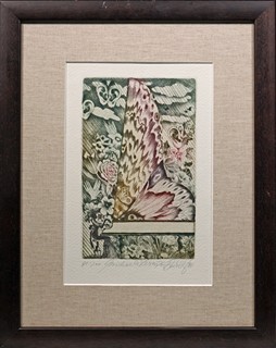 Michaela Lesařová-Roubíčková (1949) - Kříedlo v zahradě