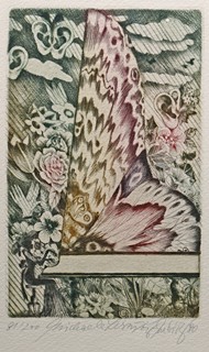 Michaela Lesařová-Roubíčková (1949) - Kříedlo v zahradě