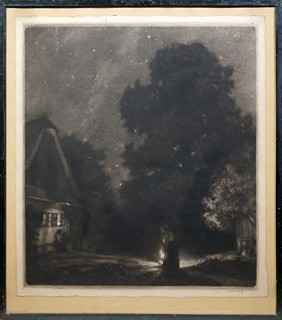 Maxmilián Švabinský (1873 - 1962) - Letní noc 1911