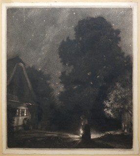 Maxmilián Švabinský (1873 - 1962) - Letní noc 1911