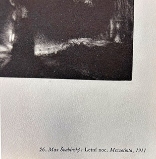 Maxmilián Švabinský (1873 - 1962) - Letní noc 1911
