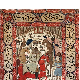 Vzácný Perský koberec - Kašán (Kashan)