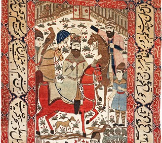 Vzácný Perský koberec - Kašán (Kashan)