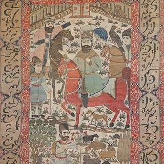 Vzácný Perský koberec - Kašán (Kashan)