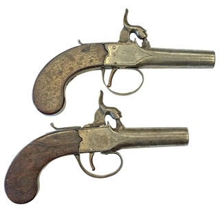 Perkusní pistole v kazetě - Wilkinson a Son London