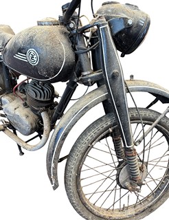 ČZ 125 T - Nálezový stodolový stav