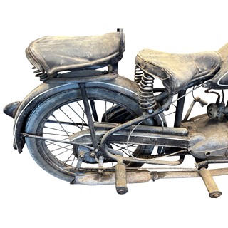 ČZ 125 T - Nálezový stodolový stav