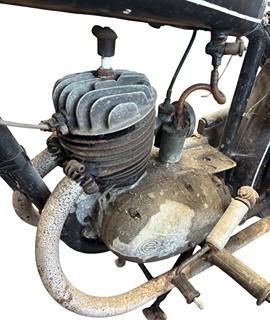 ČZ 125 T - Nálezový stodolový stav