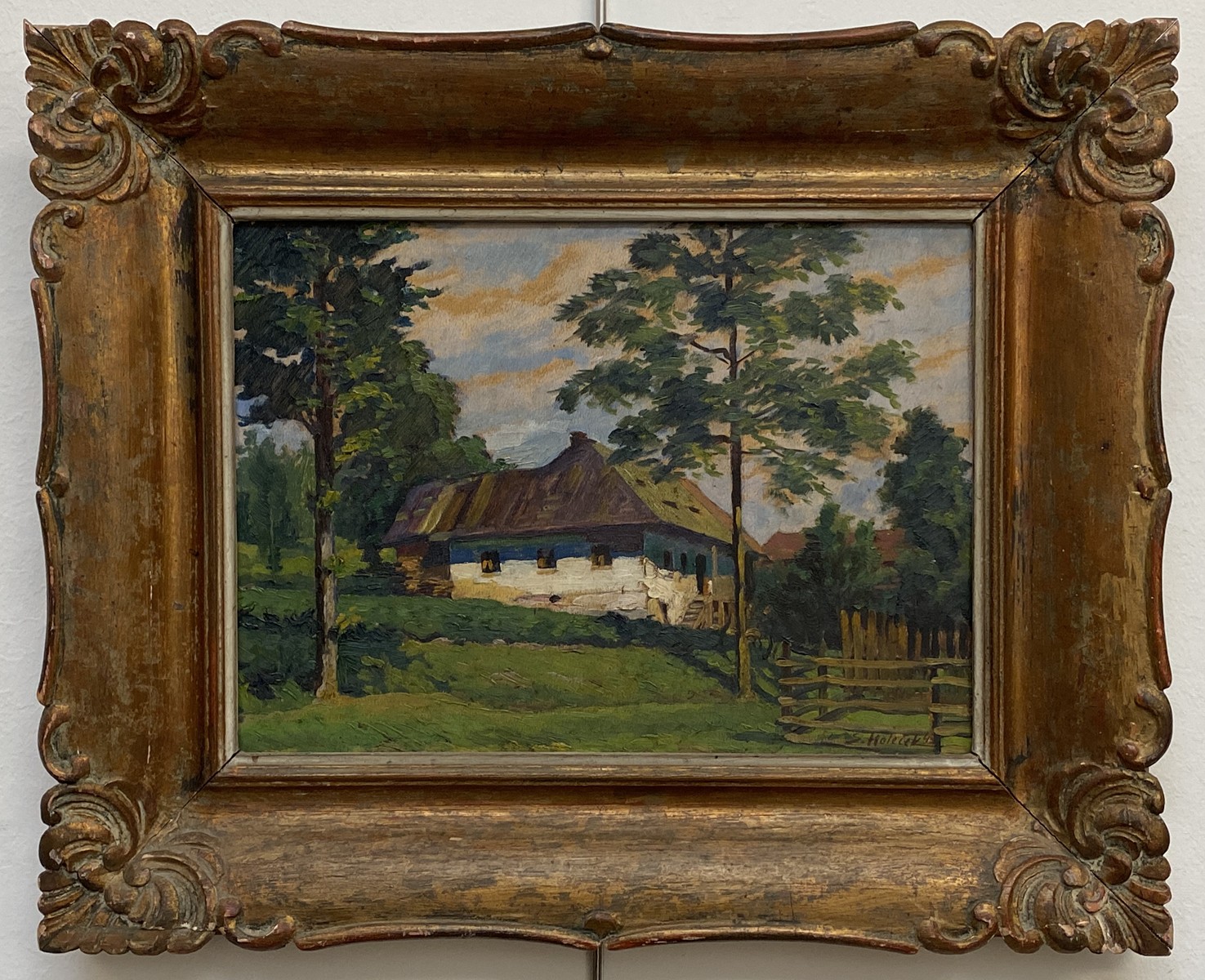 Stanislav Holeček - Před statkem