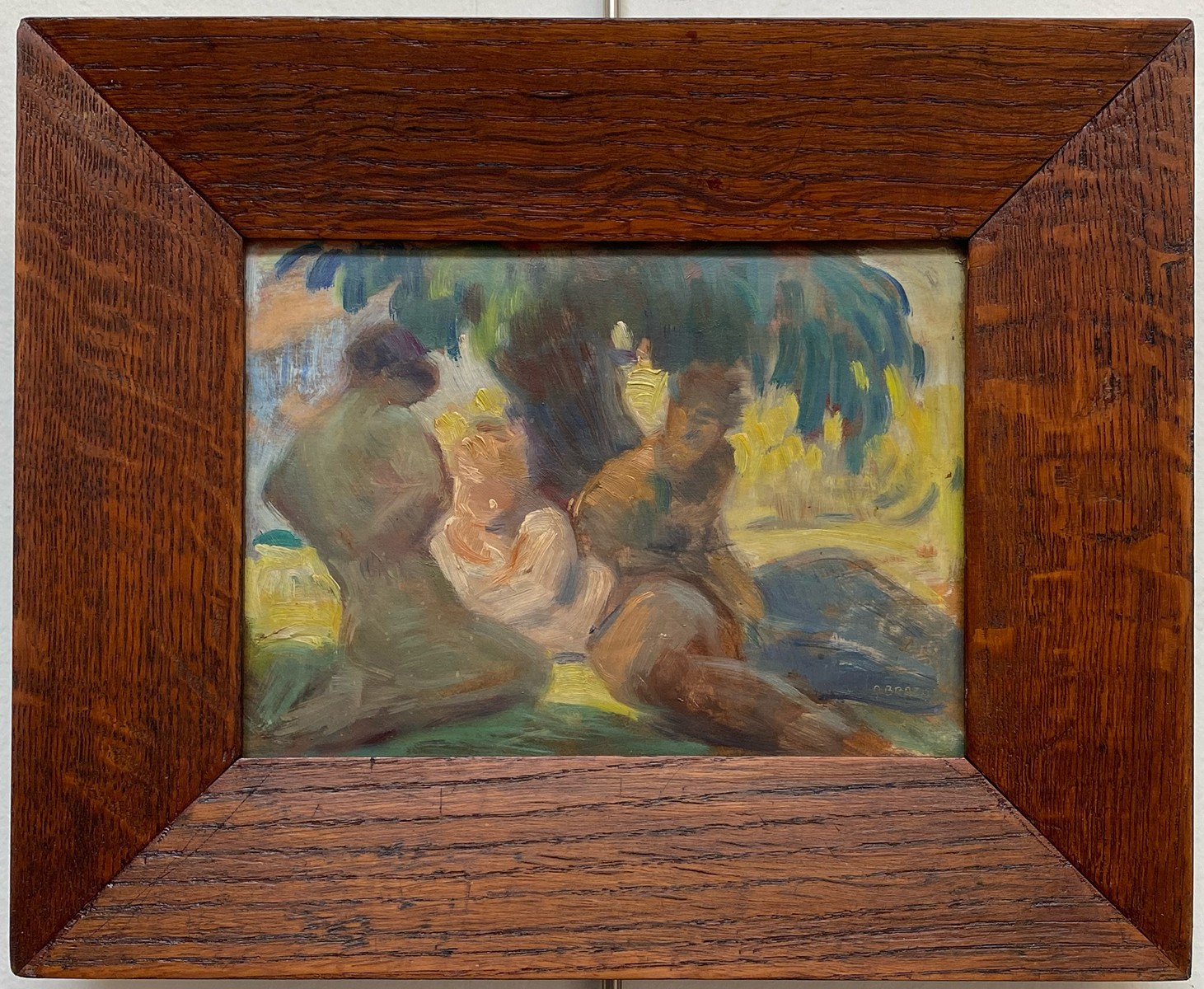 Oskar Brázda (1887 - 1977) - V letním odpočinku