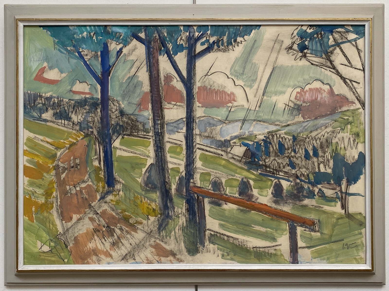 Jaroslav Grus (1891 - 1983) - Cesta v krajině