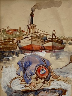 Josef Jíra (1929 - 2005) - Přístav