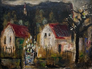 Josef Jíra (1929 - 2005) - Sněženky v podzámčí