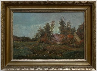 Otakar Hůrka (1889 - 1966) - Večer na Posázaví
