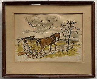 Vojtěch Sedláček (1892 - 1973) - Koňský povoz