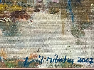 Josef Milota (1938) - Ráno na vypouštěném Bezdrevu