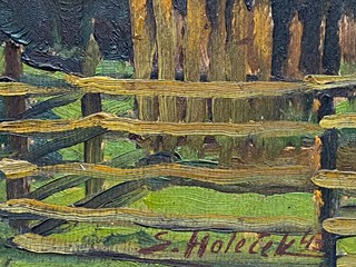 Stanislav Holeček - Před statkem