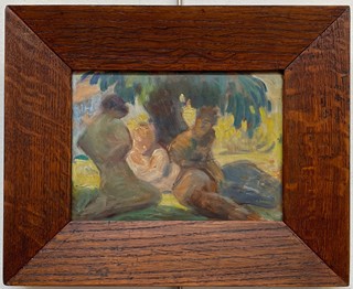 Oskar Brázda (1887 - 1977) - V letním odpočinku