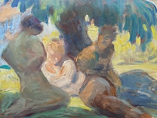 Oskar Brázda (1887 - 1977) - V letním odpočinku