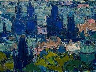 František Max - Stověžatá Praha