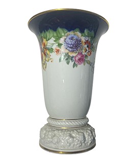 Rosenthal - Váza s květinovým dekorem