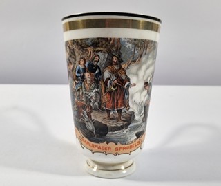 Lázeňský pohárek - Karlovy Vary 1911