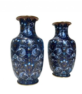 Párové vázy Cloisonné - originál