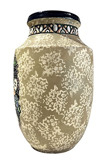 Amphora - Trnovany u Teplic - Amfora s květinovým zdobením