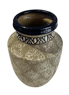 Amphora - Trnovany u Teplic - Amfora s květinovým zdobením