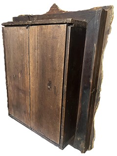 Starožitné rámové hodiny- Biedermeier