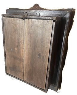 Starožitné rámové hodiny- Biedermeier