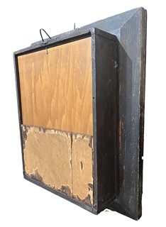 Starožitné rámové hodiny- Biedermeier