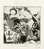 KLUB GRAFIKOV: A. BRUNOVSKÝ, M. CIPÁR, M. URBÁSEK, O. DUBAY, V. GERGEĽOVÁ, E. SEDLÁK, G. ŠTRBA st., J. BALÁŽ