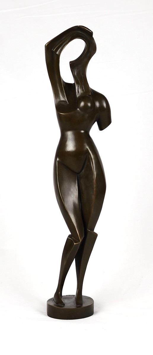 Alexander Porfyrovych Archipenko (1887 – 1964) - Kubistický ženský akt