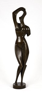 Alexander Porfyrovych Archipenko (1887 – 1964) - Kubistický ženský akt