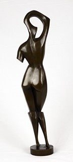 Alexander Porfyrovych Archipenko (1887 – 1964) - Kubistický ženský akt