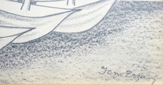 Jan Zrzavý (1890 - 1977) - Loďky