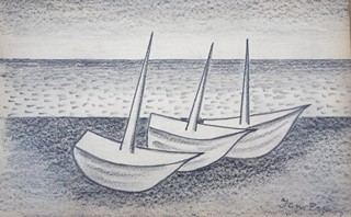 Jan Zrzavý (1890 - 1977) - Loďky