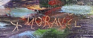 Alois Moravec (1899 - 1987) - Za humny v Bezdědovicích