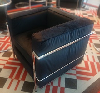PAIR of Italian Mid Circa 1970s Italian CASSINA Style Completely Newly Refurbished Arm Chairs