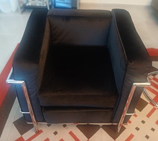 PAIR of Italian Mid Circa 1970s Italian CASSINA Style Completely Newly Refurbished Arm Chairs