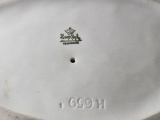 Karl Himmelstoss - Porcelánová socha Opice "Heimweh", Rosenthal, 1923