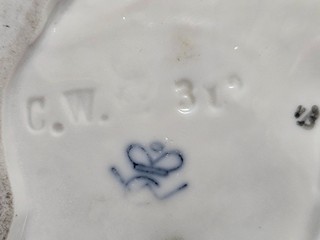 Art deco porcelánová socha opice, Goebel, Německo, 1935