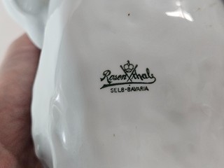 Velmi kvalitní německý porcelánový buldog Rosenthal ve stylu Art Deco