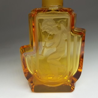 Ingrid Glass - Vzácný art deco skleněný flakon