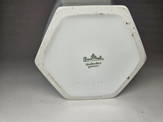 Rosenthal - Elegantní bílá porcelánová váza, Německo, 80. léta 20. st.