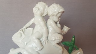 Wilhelm von Heider (1882–1955) - Art deco porcelánová socha, porcelánka Hutschenreuther, Německo