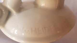 Wilhelm von Heider (1882–1955) - Art deco porcelánová socha, porcelánka Hutschenreuther, Německo
