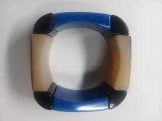 Francouzský art deco geometrický náramek