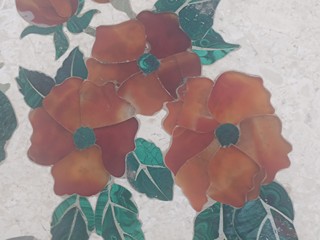 Monumentální mramorový stůl Pietra Dura